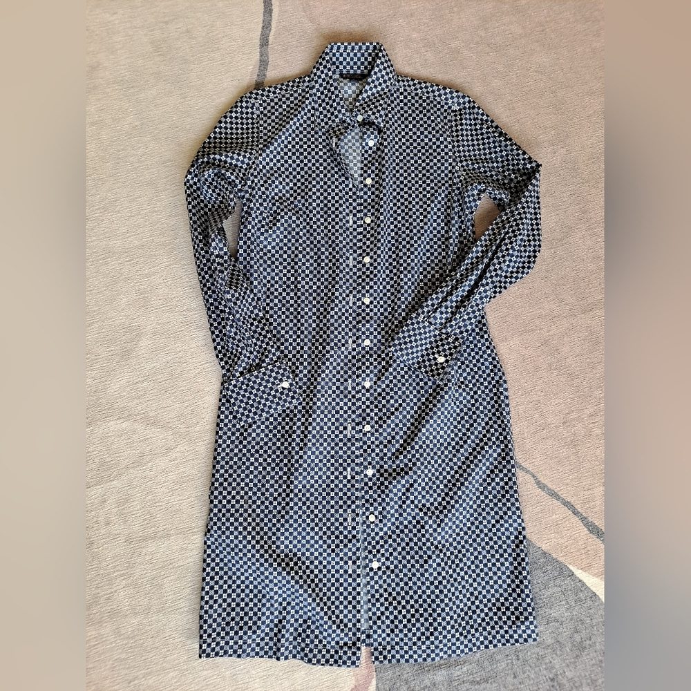 Brooks Brothers Long Sleeve Shirt Dress. Size 4